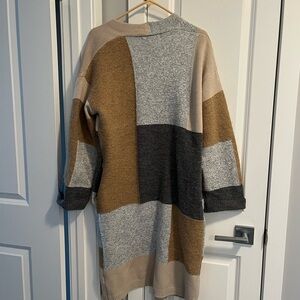 Color Block Cardigan - size L